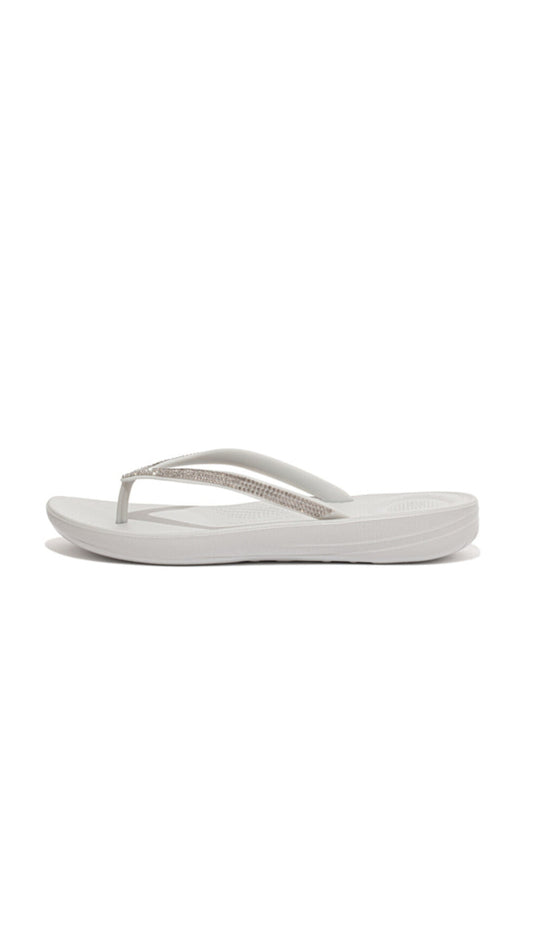 Fitflop iqushion sparkle- white